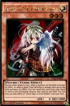 Ghost Ogre & Snow Rabbit (PGL3-EN052) - Premium Gold: Infinite Gold 1st Edition Premium Gold: Infinite Gold Yugioh Single  Squirtle Squad Card Shop.