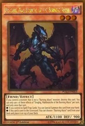 Draghig, Malebranche of the Burning Abyss (PGL3-EN053) - Premium Gold: Infinite Gold 1st Edition Premium Gold: Infinite Gold Yugioh Single  Squirtle Squad Card Shop.