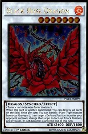 Black Rose Dragon (PGL3-EN059) - Premium Gold: Infinite Gold 1st Edition Premium Gold: Infinite Gold Yugioh Single  Squirtle Squad Card Shop.