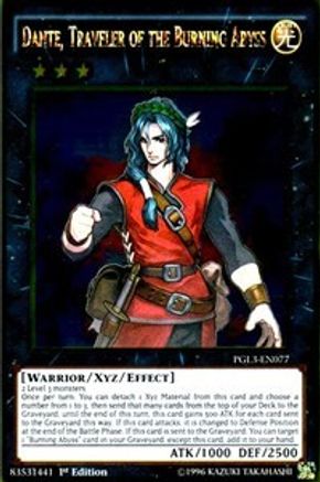 Dante, Traveler of the Burning Abyss (PGL3-EN077) - Premium Gold: Infinite Gold 1st Edition Premium Gold: Infinite Gold Yugioh Single  Squirtle Squad Card Shop.