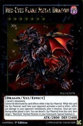 Red-Eyes Flare Metal Dragon (PGL3-EN078) - Premium Gold: Infinite Gold 1st Edition Premium Gold: Infinite Gold Yugioh Single  Squirtle Squad Card Shop.