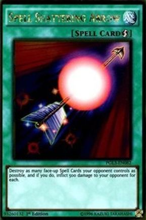 Spell Shattering Arrow (PGL3-EN082) - Premium Gold: Infinite Gold 1st Edition Premium Gold: Infinite Gold Yugioh Single  Squirtle Squad Card Shop.