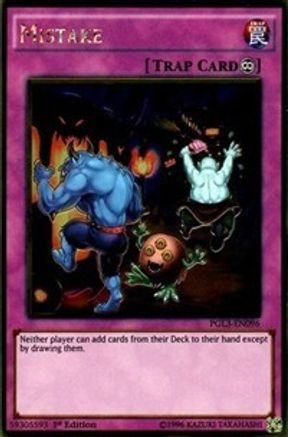 Mistake (PGL3-EN096) - Premium Gold: Infinite Gold 1st Edition Premium Gold: Infinite Gold Yugioh Single  Squirtle Squad Card Shop.