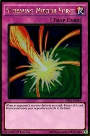 Storming Mirror Force (PGL3-EN099) - Premium Gold: Infinite Gold 1st Edition Premium Gold: Infinite Gold Yugioh Single  Squirtle Squad Card Shop.