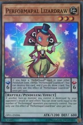 Performapal Lizardraw (OP01-EN006) - OTS Tournament Pack 1 Unlimited OTS Tournament Pack 1 Yugioh Single  Squirtle Squad Card Shop.