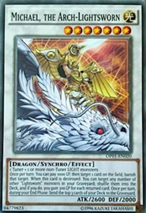 Michael, the Arch-Lightsworn (OP01-EN020) - OTS Tournament Pack 1 Unlimited OTS Tournament Pack 1 Yugioh Single  Squirtle Squad Card Shop.