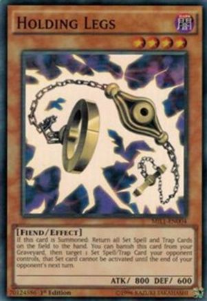 Holding Legs (MIL1-EN004) - Millennium Pack 1st Edition Millennium Pack Yugioh Single  Squirtle Squad Card Shop.