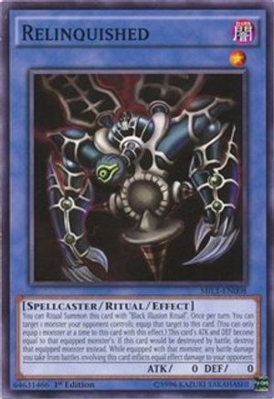 Relinquished (MIL1-EN008) - Millennium Pack 1st Edition Millennium Pack Yugioh Single  Squirtle Squad Card Shop.