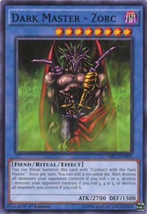Dark Master - Zorc (MIL1-EN009) - Millennium Pack 1st Edition Millennium Pack Yugioh Single  Squirtle Squad Card Shop.