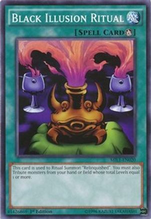 Black Illusion Ritual (MIL1-EN020) - Millennium Pack 1st Edition Millennium Pack Yugioh Single  Squirtle Squad Card Shop.