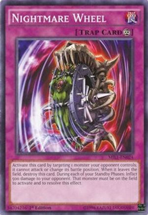 Nightmare Wheel (MIL1-EN024) - Millennium Pack 1st Edition Millennium Pack Yugioh Single  Squirtle Squad Card Shop.