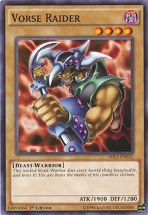 Vorse Raider (MIL1-EN032) - Millennium Pack 1st Edition Millennium Pack Yugioh Single  Squirtle Squad Card Shop.