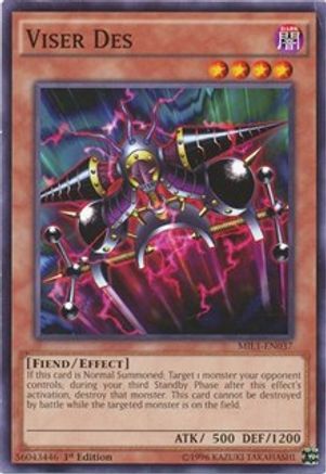 Viser Des (MIL1-EN037) - Millennium Pack 1st Edition Millennium Pack Yugioh Single  Squirtle Squad Card Shop.