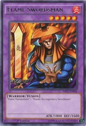 Flame Swordsman (MIL1-EN038) - Millennium Pack 1st Edition Millennium Pack Yugioh Single  Squirtle Squad Card Shop.