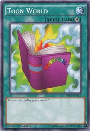 Toon World (MIL1-EN042) - Millennium Pack 1st Edition Millennium Pack Yugioh Single  Squirtle Squad Card Shop.