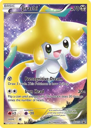 Jirachi XY112  - Holofoil XY Promos - Promo XY Promos Pokemon Single  Squirtle Squad Card Shop.