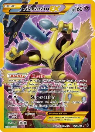 Alakazam EX (Secret) 125  - Holofoil XY  Fates Collide - Secret Rare XY - Fates Collide Pokemon Single  Squirtle Squad Card Shop.