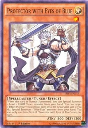 Protector with Eyes of Blue (SHVI-EN019) - Shining Victories 1st Edition Shining Victories Yugioh Single  Squirtle Squad Card Shop.