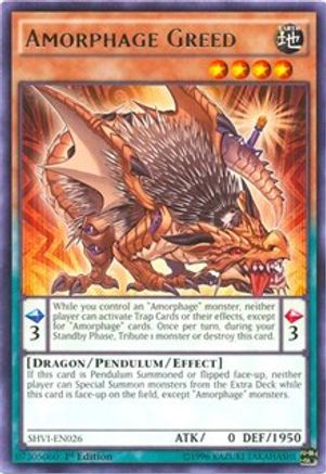 Amorphage Greed (SHVI-EN026) - Shining Victories Unlimited Shining Victories Yugioh Single  Squirtle Squad Card Shop.