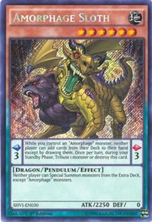 Amorphage Sloth (SHVI-EN030) - Shining Victories Unlimited Shining Victories Yugioh Single  Squirtle Squad Card Shop.