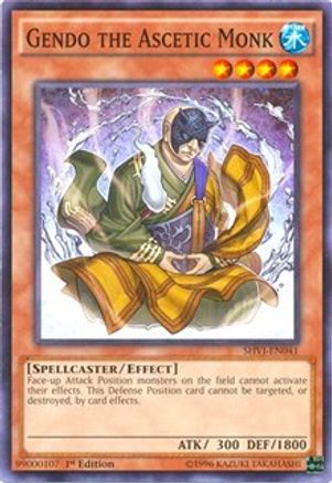 Gendo the Ascetic Monk (SHVI-EN041) - Shining Victories Unlimited Shining Victories Yugioh Single  Squirtle Squad Card Shop.