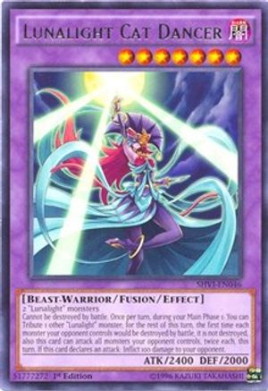 Lunalight Cat Dancer (SHVI-EN046) - Shining Victories 1st Edition Shining Victories Yugioh Single  Squirtle Squad Card Shop.