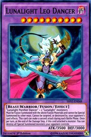 Lunalight Leo Dancer (SHVI-EN048) - Shining Victories 1st Edition Shining Victories Yugioh Single  Squirtle Squad Card Shop.