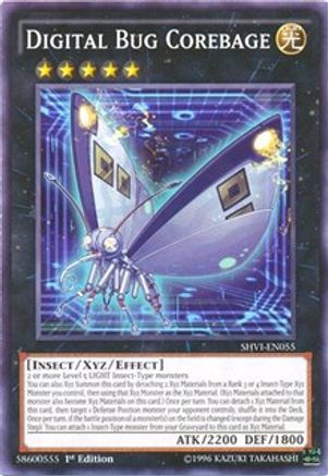 Digital Bug Corebage (SHVI-EN055) - Shining Victories Unlimited Shining Victories Yugioh Single  Squirtle Squad Card Shop.