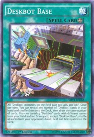 Deskbot Base (SHVI-EN068) - Shining Victories 1st Edition Shining Victories Yugioh Single  Squirtle Squad Card Shop.