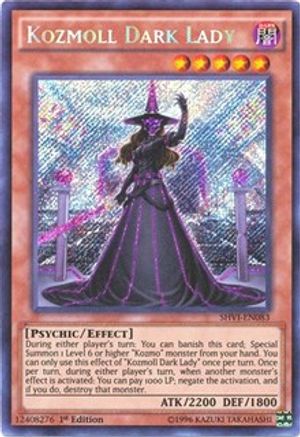 Kozmoll Dark Lady (SHVI-EN083) - Shining Victories Unlimited Shining Victories Yugioh Single  Squirtle Squad Card Shop.