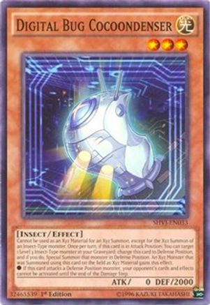Digital Bug Cocoondenser (SHVI-EN033) - Shining Victories Unlimited Shining Victories Yugioh Single  Squirtle Squad Card Shop.