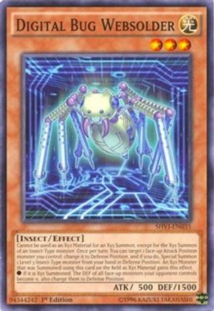 Digital Bug Websolder (SHVI-EN035) - Shining Victories 1st Edition Shining Victories Yugioh Single  Squirtle Squad Card Shop.
