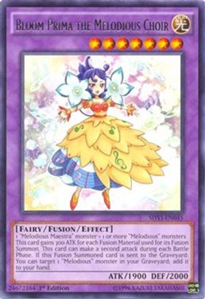 Bloom Prima the Melodious Choir (SHVI-EN045) - Shining Victories Unlimited Shining Victories Yugioh Single  Squirtle Squad Card Shop.