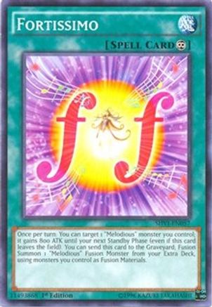 Fortissimo (SHVI-EN057) - Shining Victories Unlimited Shining Victories Yugioh Single  Squirtle Squad Card Shop.