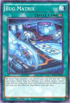 Bug Matrix (SHVI-EN064) - Shining Victories 1st Edition Shining Victories Yugioh Single  Squirtle Squad Card Shop.
