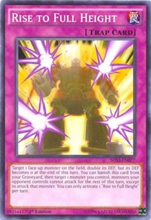 Rise to Full Height (SHVI-EN077) - Shining Victories 1st Edition Shining Victories Yugioh Single  Squirtle Squad Card Shop.
