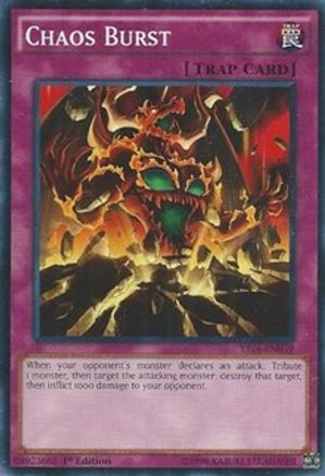 Chaos Burst (YS16-EN039) - Starter Deck: Yuya 1st Edition Starter Deck: Yuya Yugioh Single  Squirtle Squad Card Shop.