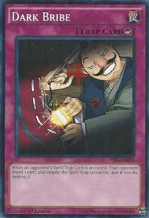 Dark Bribe (YS16-EN038) - Starter Deck: Yuya 1st Edition Starter Deck: Yuya Yugioh Single  Squirtle Squad Card Shop.