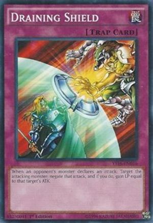 Draining Shield (YS16-EN036) - Starter Deck: Yuya 1st Edition Starter Deck: Yuya Yugioh Single  Squirtle Squad Card Shop.