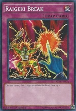 Raigeki Break (YS16-EN035) - Starter Deck: Yuya 1st Edition Starter Deck: Yuya Yugioh Single  Squirtle Squad Card Shop.