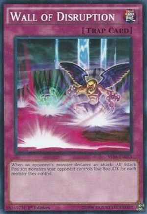 Wall of Disruption (YS16-EN033) - Starter Deck: Yuya 1st Edition Starter Deck: Yuya Yugioh Single  Squirtle Squad Card Shop.