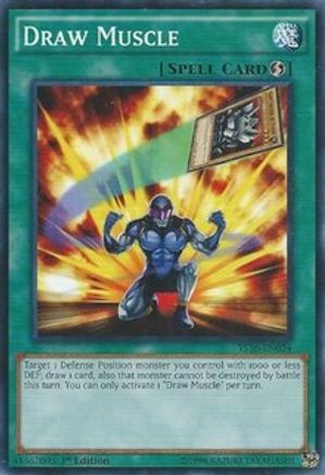 Draw Muscle (YS16-EN024) - Starter Deck: Yuya 1st Edition Starter Deck: Yuya Yugioh Single  Squirtle Squad Card Shop.