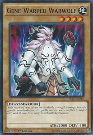 Gene-Warped Warwolf (YS16-EN016) - Starter Deck: Yuya 1st Edition Starter Deck: Yuya Yugioh Single  Squirtle Squad Card Shop.