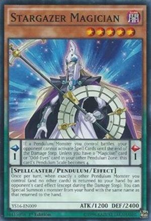 Stargazer Magician (YS16-EN009) - Starter Deck: Yuya 1st Edition Starter Deck: Yuya Yugioh Single  Squirtle Squad Card Shop.