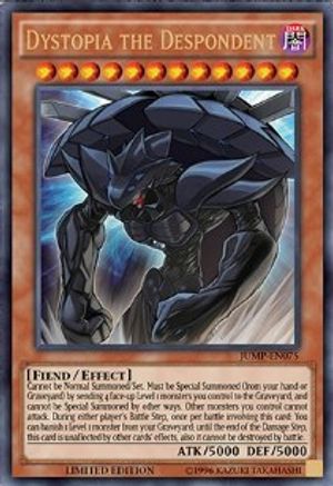 Dystopia the Despondent (JUMP-EN075) - Shonen Jump Magazine Promos Limited Shonen Jump Magazine Promos Yugioh Single  Squirtle Squad Card Shop.