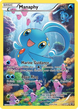 Manaphy  - Holofoil XY Promos - Promo XY Promos Pokemon Single  Squirtle Squad Card Shop.