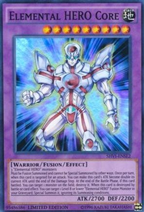 Elemental HERO Core (SHVI-ENSE2) - Shining Victories Limited Shining Victories Yugioh Single  Squirtle Squad Card Shop.