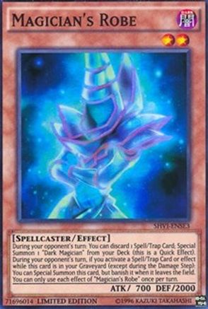 Magician's Robe (SHVI-ENSE3) - Shining Victories Limited Shining Victories Yugioh Single  Squirtle Squad Card Shop.