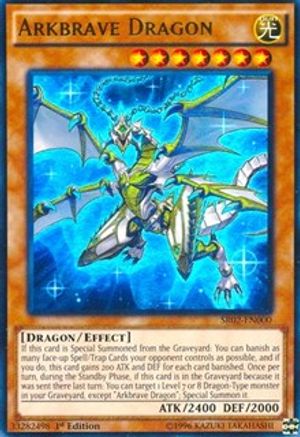 Arkbrave Dragon (SR02-EN000) - Structure Deck: Rise of the True Dragons 1st Edition Structure Deck: Rise of the True Dragons Yugioh Single  Squirtle Squad Card Shop.