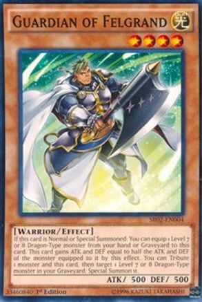 Guardian of Felgrand (SR02-EN004) - Structure Deck: Rise of the True Dragons 1st Edition Structure Deck: Rise of the True Dragons Yugioh Single  Squirtle Squad Card Shop.